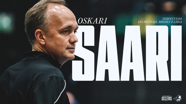 Oskari Saari Oilersin F-liigajoukkueen valmennukseen - taustaryhmä rakentuu