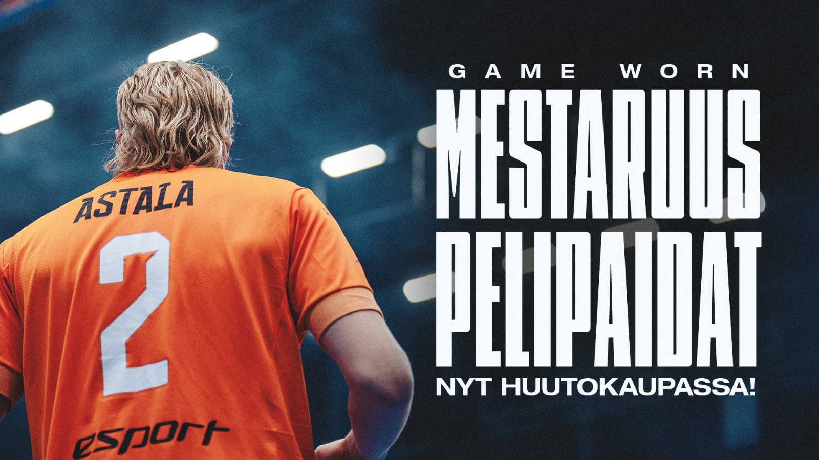 Game worn-mestaruuspaidat nyt hyväntekeväisyyshuutokaupassa!