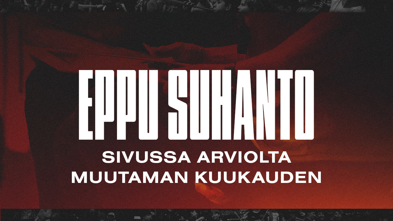 Eppu Suhanto sivussa arviolta muutaman kuukauden