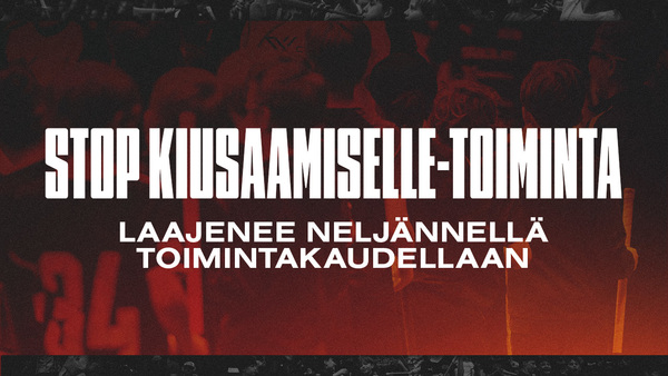 Stop Kiusaamiselle -toiminta laajenee neljännellä toimintakaudellaan