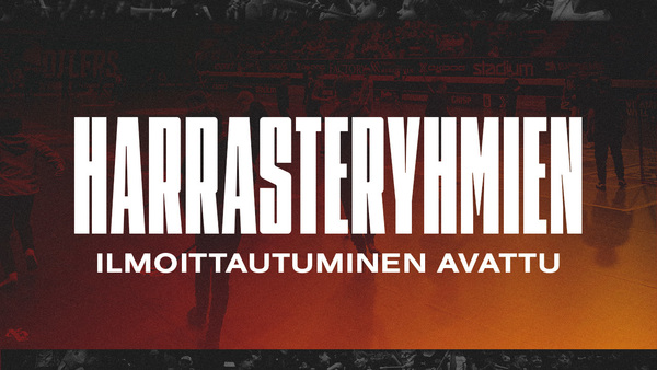 Harrasteryhmien ilmoittautuminen kaudelle 2025-2026 avattu!