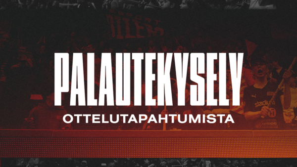 Oilersin F-liiga-ottelutapahtumien palautekysely