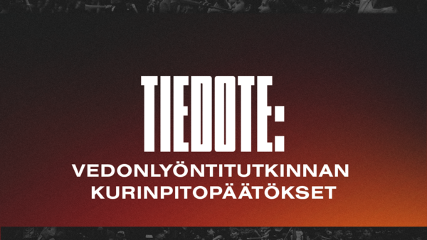 Tiedote: Salibandyn vedonlyöntitutkinnan kurinpitopäätökset