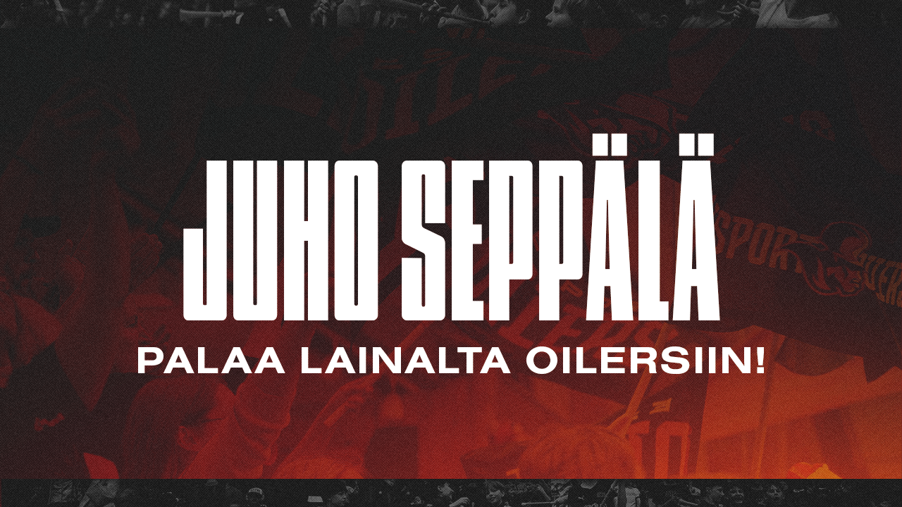 Juho Seppälä palaa Oilersiin lainalta EräViikingeistä!