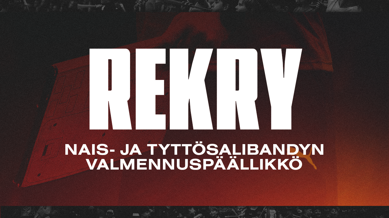 REKRY: Nais- ja tyttösalibandyn valmennuspäällikkö!