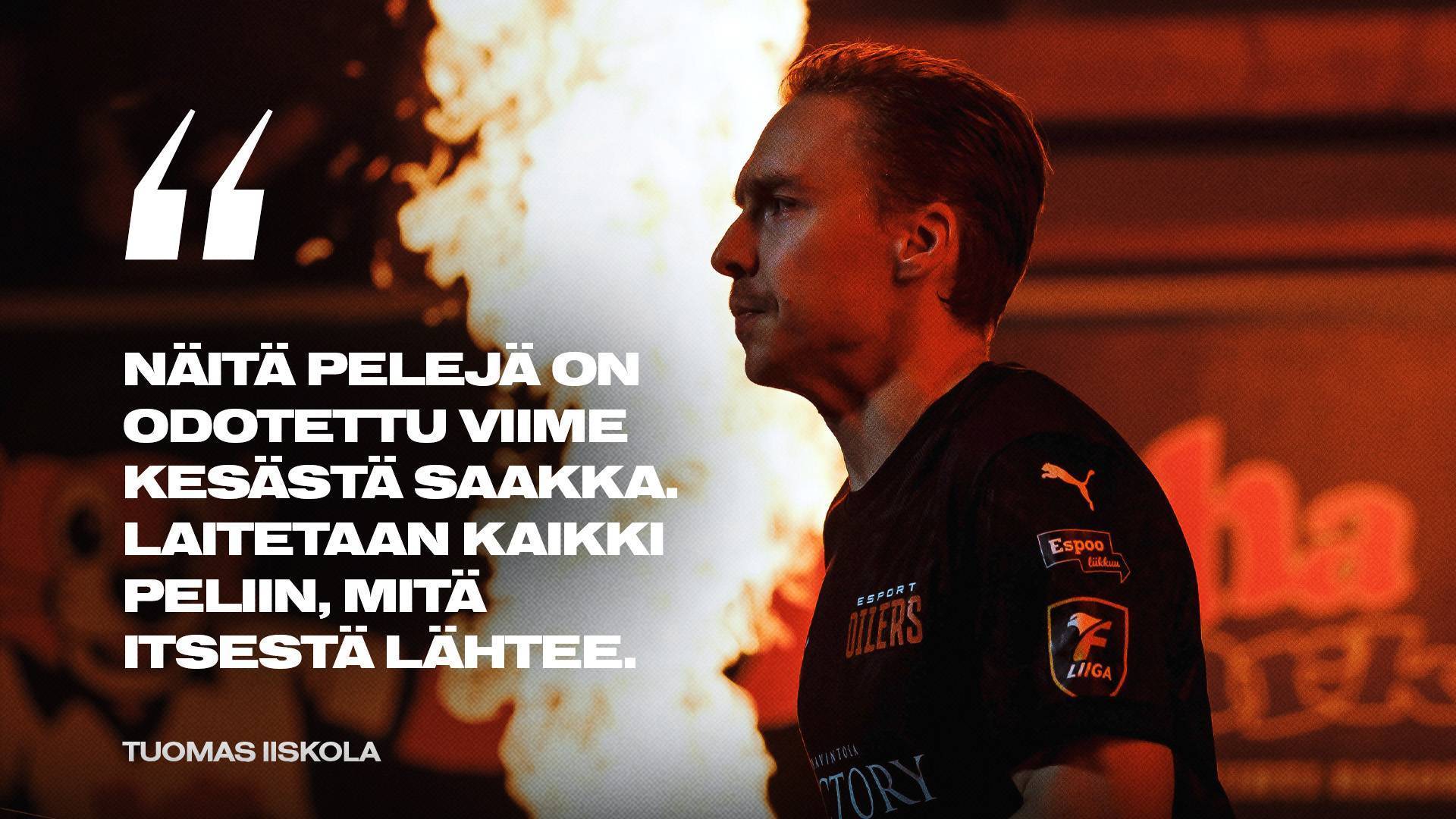 Tuomas Iiskolan hieno ura päättyy tähän kauteen - Viimeinen runkosarjaottelu edessä keskiviikkona!