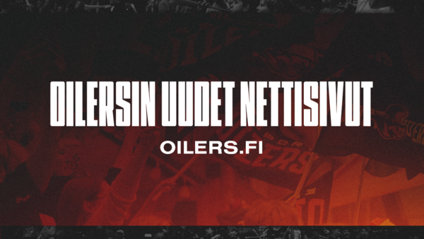 Oilersin uudistuneet nettisivut osoitteessa oilers.fi