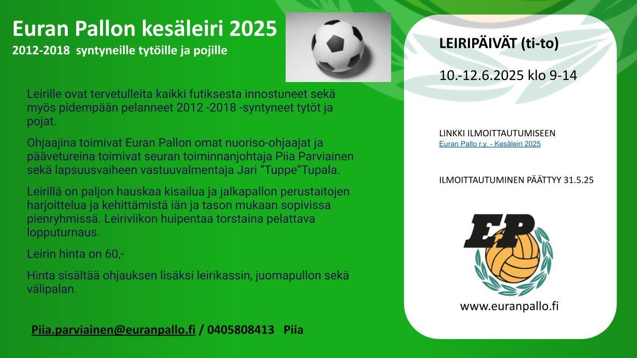 KESÄLEIRI 2025
