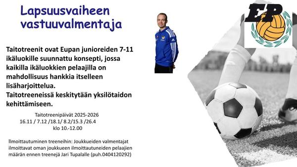 EUPAN TAITOTREENIT