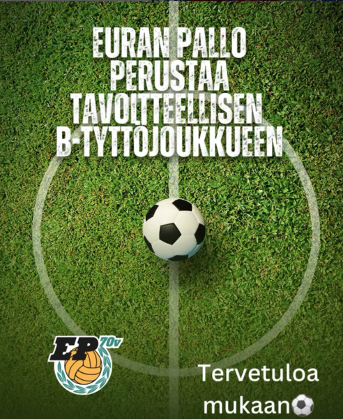 Perustetaan B-tyttöjoukkue - avoimet treenit
