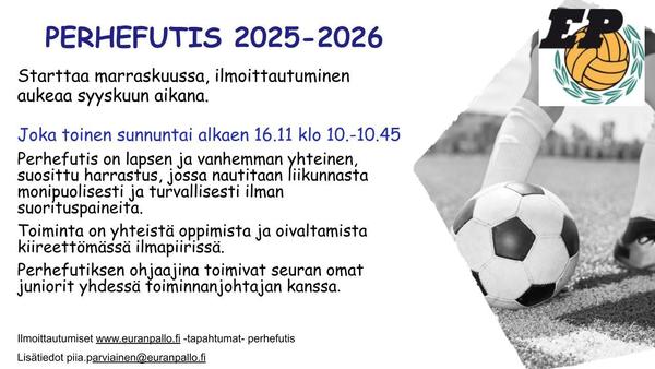 Ilmoittaudu perhefutikseen!