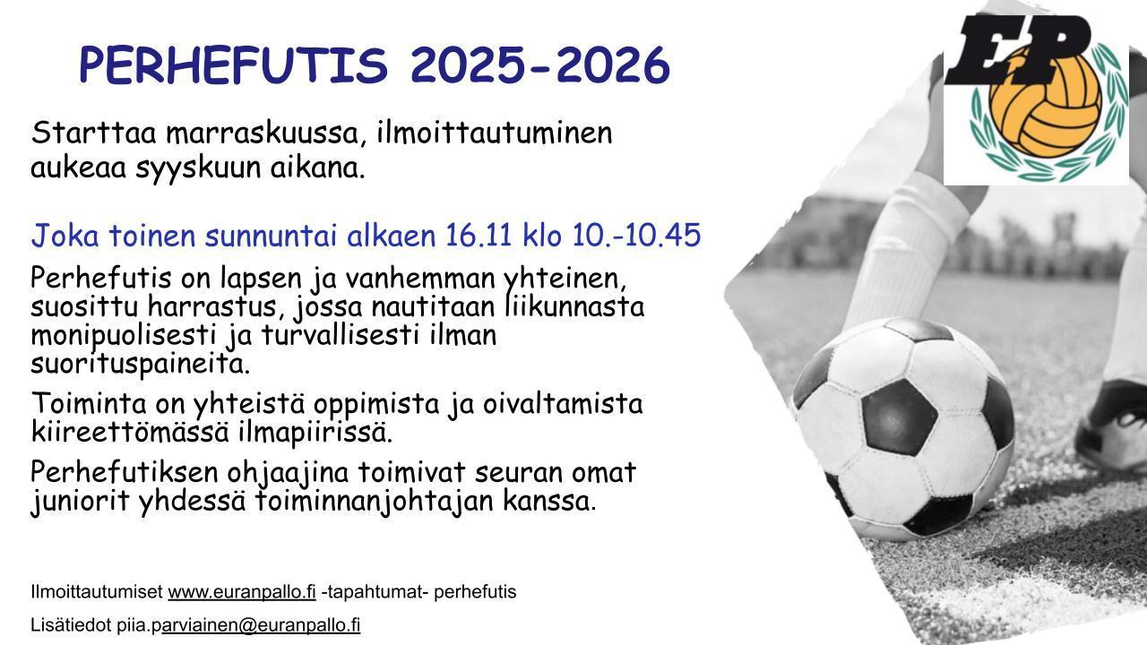 Ilmoittaudu perhefutikseen!