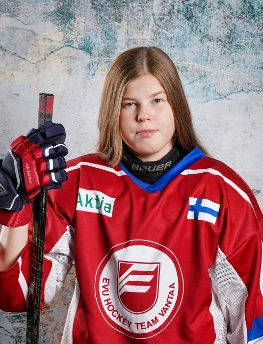 EVU-pelaaja Roosa Vuosalmi on Suomen mestari