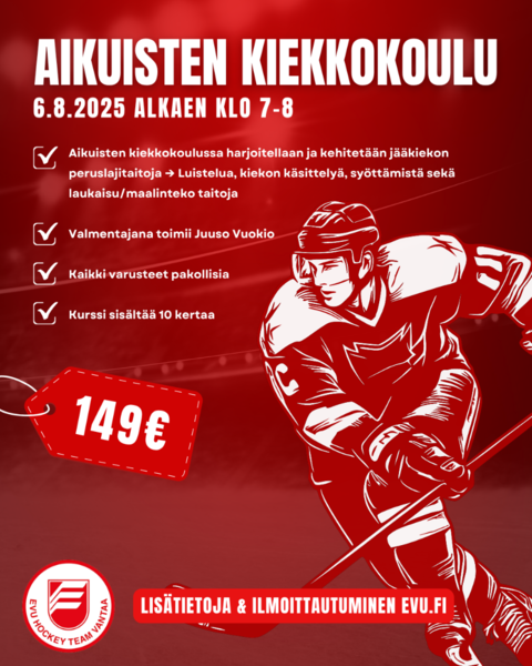 Aikuisten kiekkokoulu alkaa 6.8.2025 – Ilmoittaudu mukaan