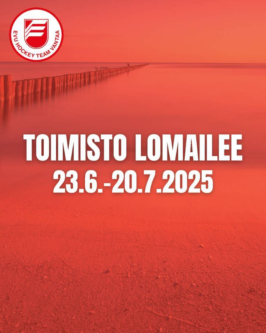 Toimisto lomailee 23.6.-20.7.2025