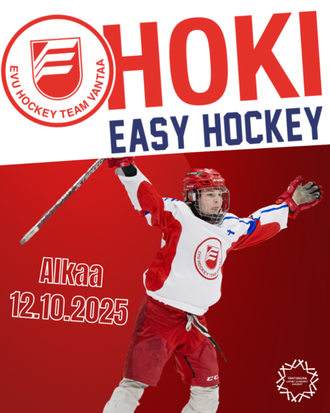 EVU Hoki alkaa 12.10.2025!