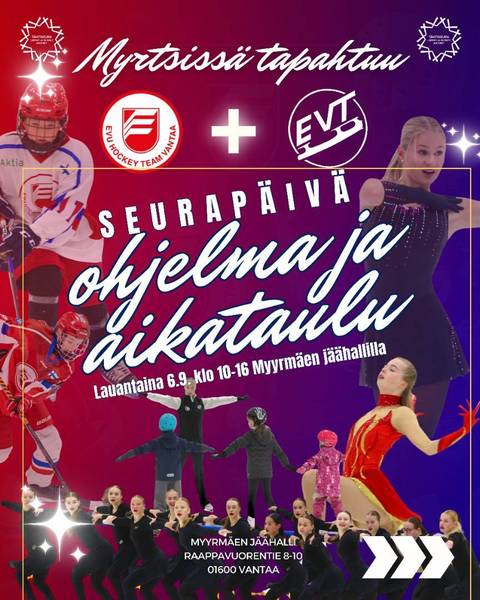 Seurapäivän ohjelma & aikataulu
