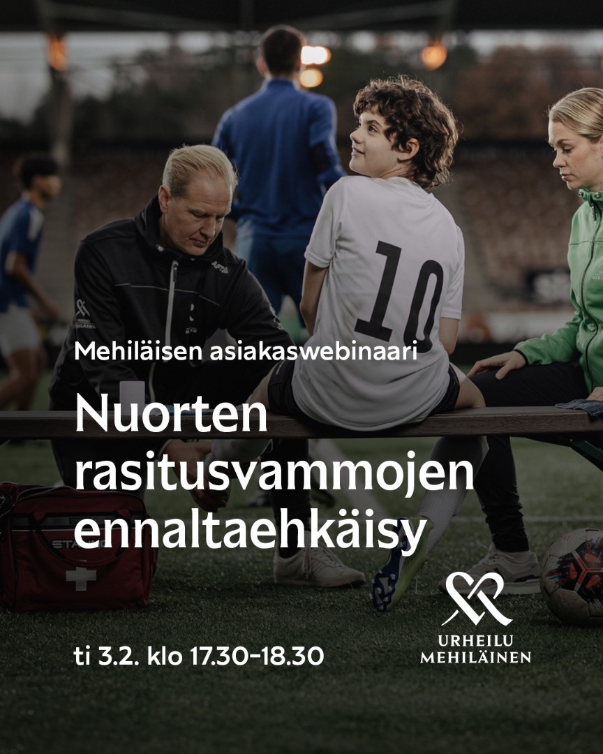 Mehiläisen asiakaswebinaari: Nuorten rasitusvammojen ennaltaehkäisy