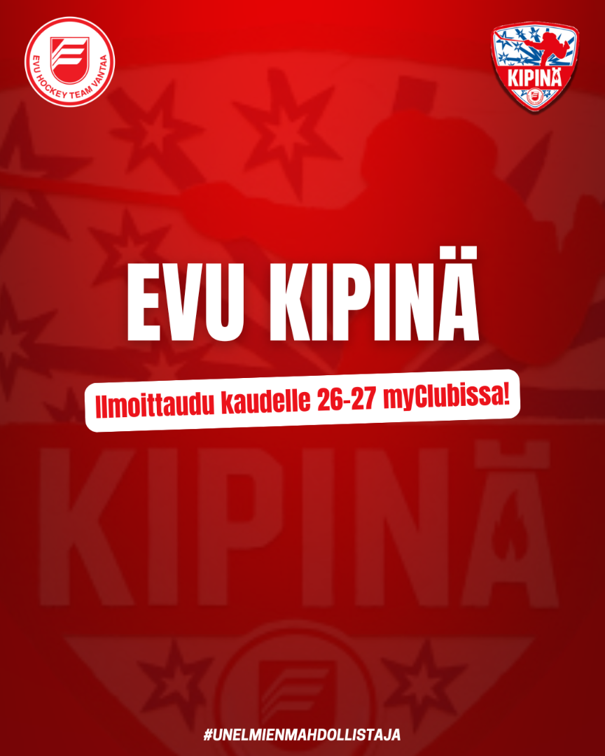 EVU Kipinä kaudella 2026-2027