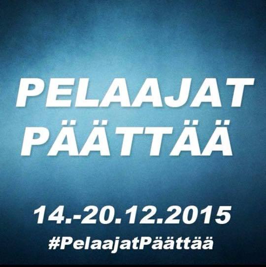 Pelaajat päättää