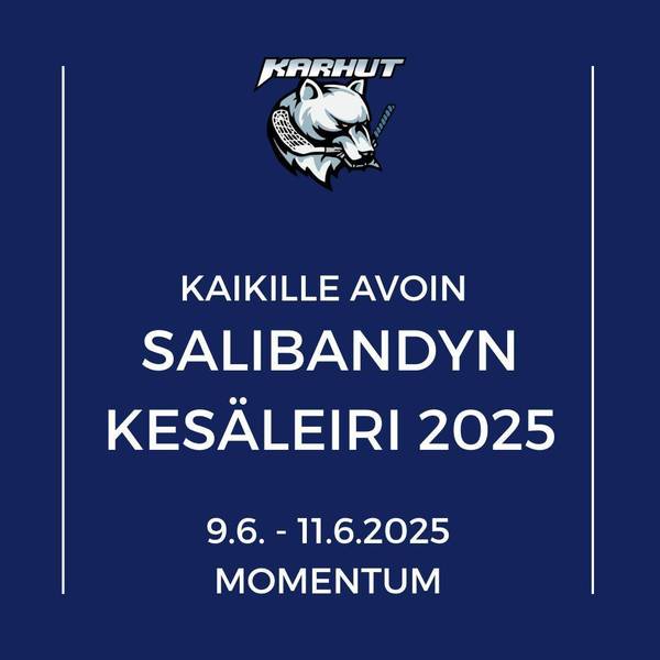 Salibandyn kesäleiri 2025