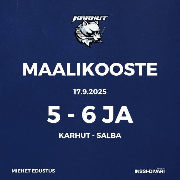 Maalikooste Karhut - SalBa