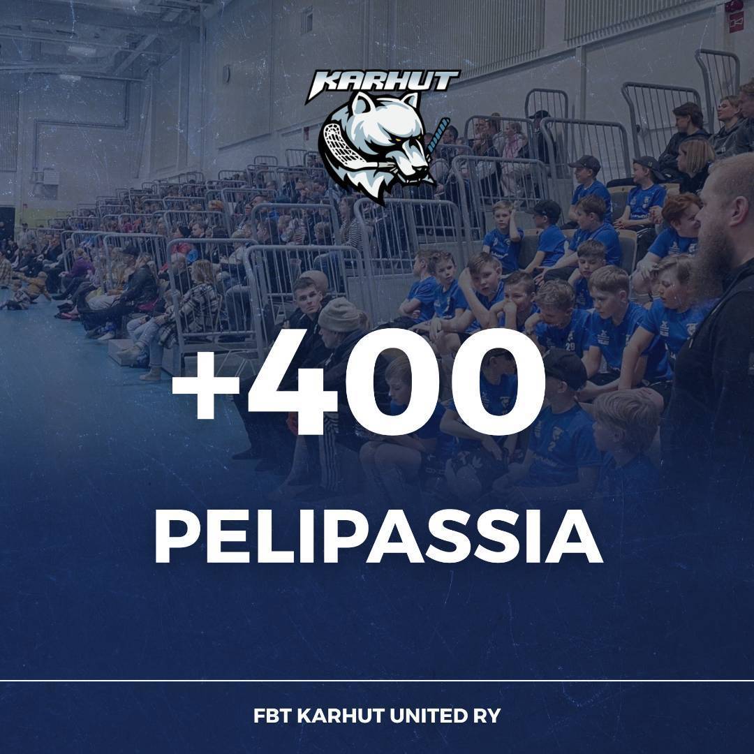 Karhut rikkoi hienon rajapyykin - yli 400 henkilökohtaista pelipassia seurassa 