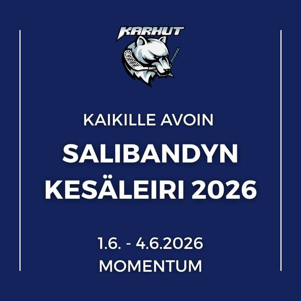 Salibandyn kesäleiri 2026