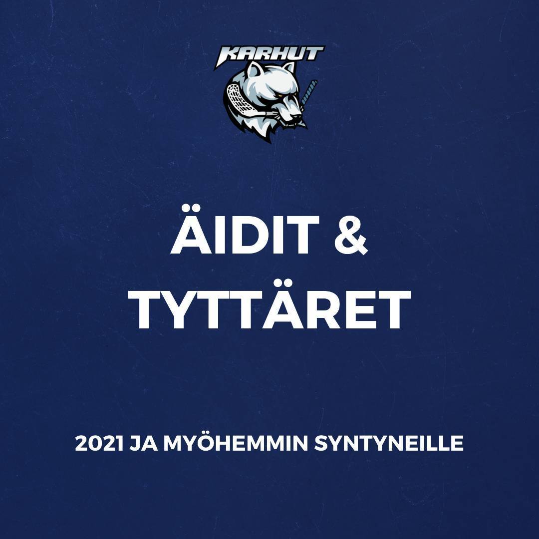 Äidit & Tyttäret -salibandykerho torstaisin klo 17:15-18:00