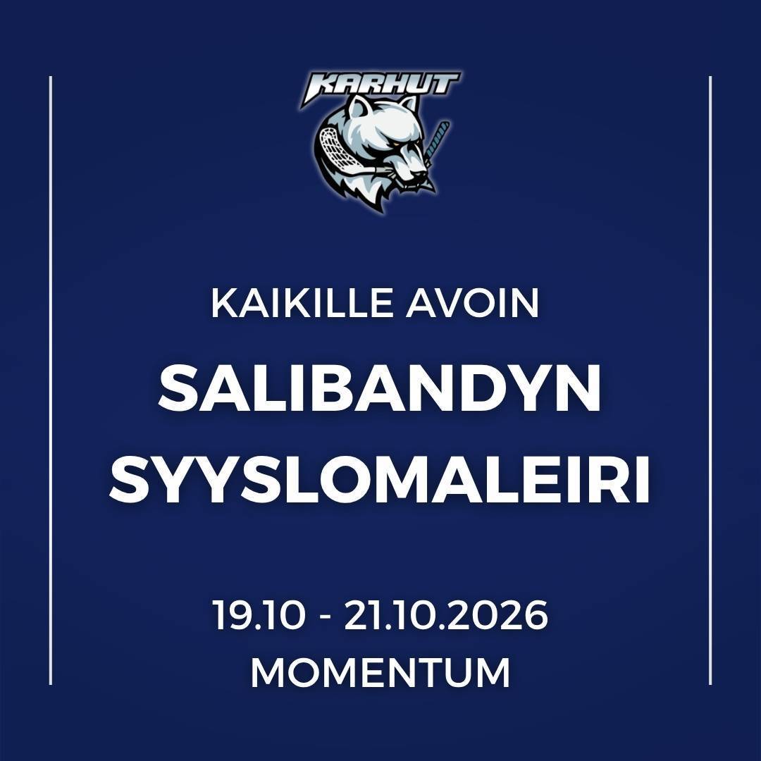 Syysloman salibandyleiri 2026