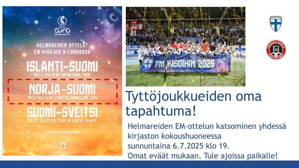 Helmareiden ottelua katsomaan!