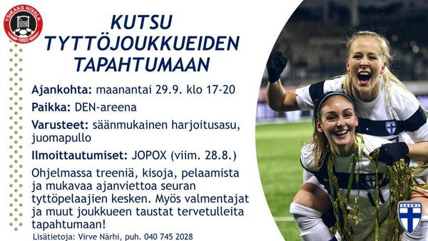 Tyttöjoukkueiden oma tapahtuma