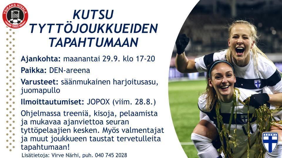 Tyttöjoukkueiden oma tapahtuma