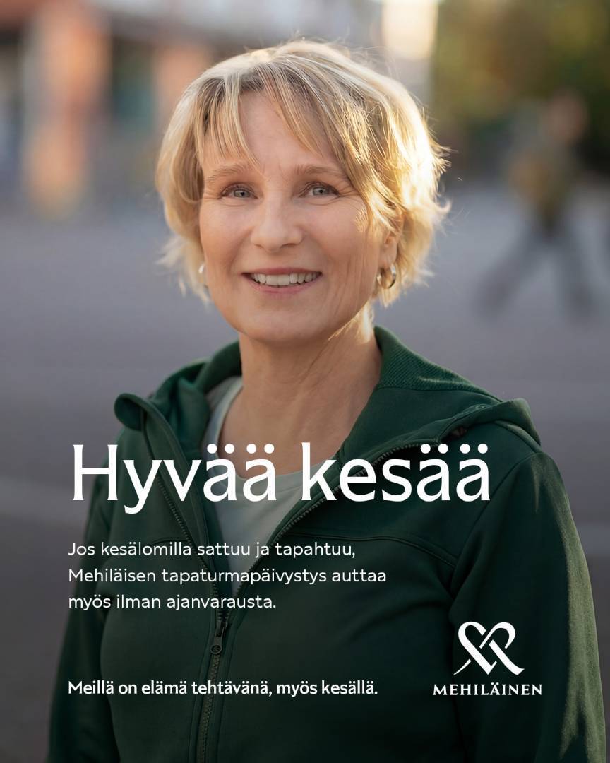 Mehiläisen tapaturma piste Kokkola Cupissa