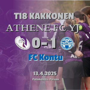 Athene YJ esitti kauden parastaan, mutta maalit jäivät uupumaan.