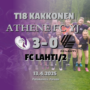 Athene YJ:lle voitto