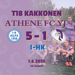 I-HK oli Athene YJ:ta vahvempi