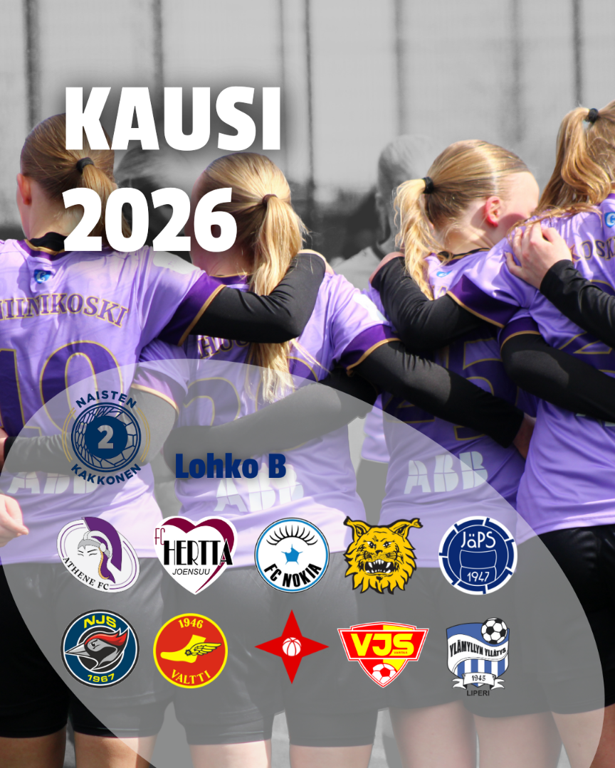 Athene FC:n lohkojako kaudelle 2026 on vahvistettu!