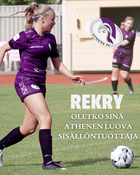 Rekry: Athene etsii luovaa sisällöntuottajaa