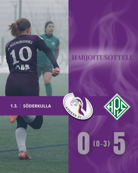 Athene FC:n kausi käyntiin haastavissa merkeissä