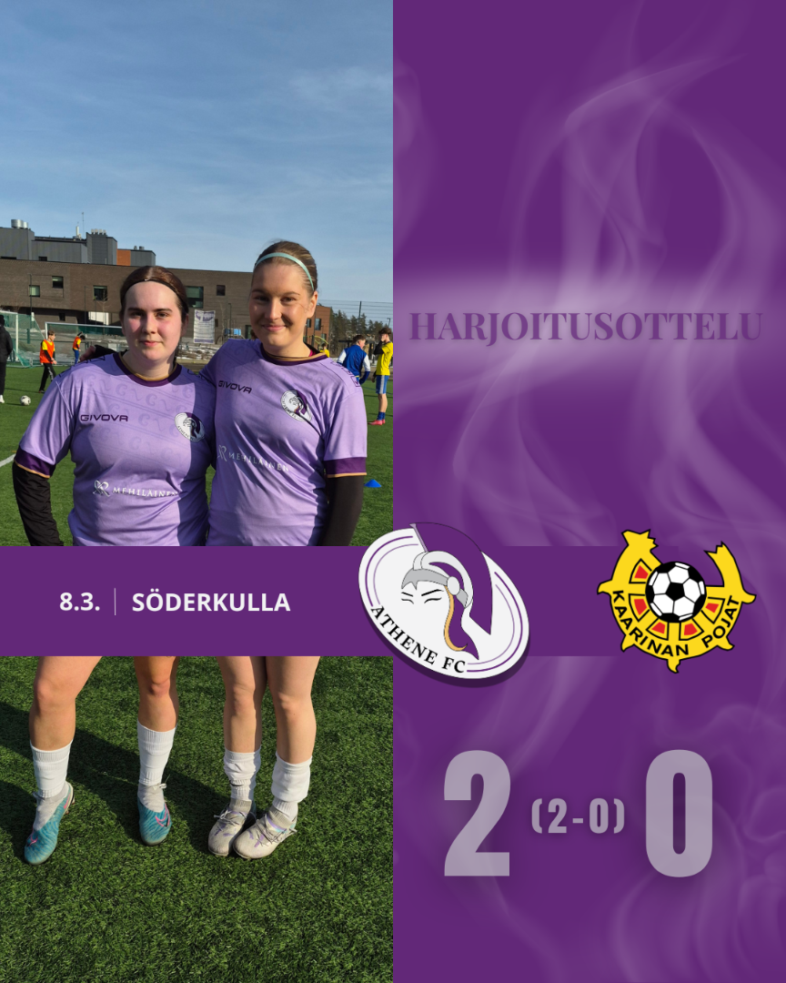 Athene FC hallitsi Söderkullan sunnuntaita