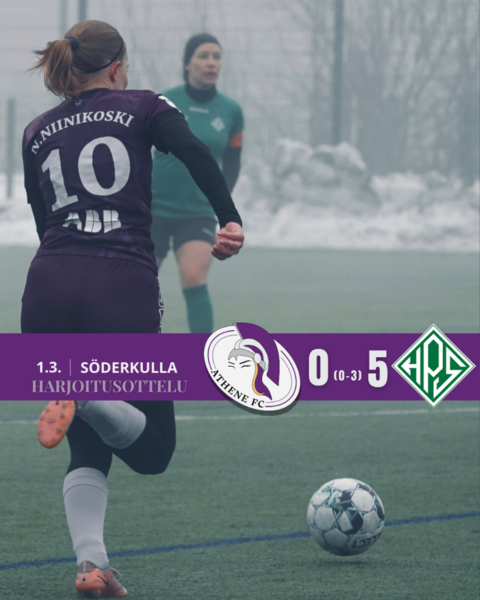 Athene FC:n kausi käyntiin haastavissa merkeissä