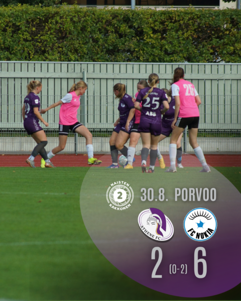 Tylyt lukemat - Athene FC – FC Nokia 2–6 (0–2)