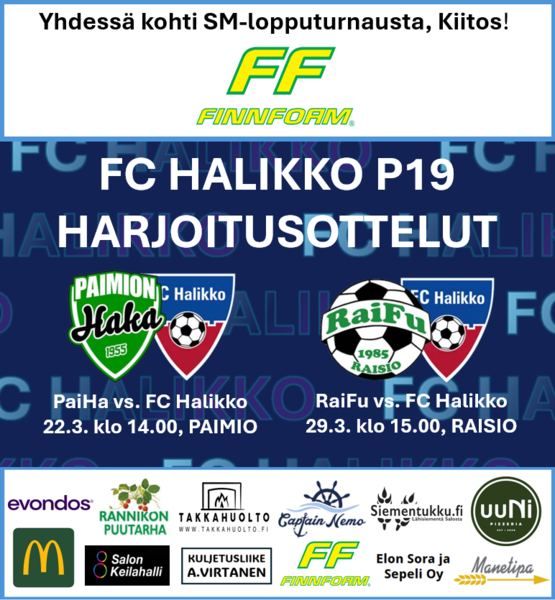 FUTSAL P19 - MUUTAMA HARKKAPELI ENNEN LOPPUTURNAUSTA