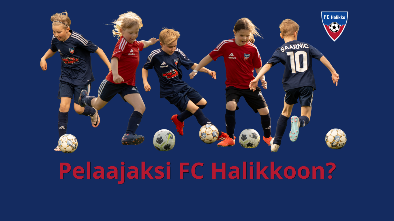 Aloita jalkapallo FC Halikossa