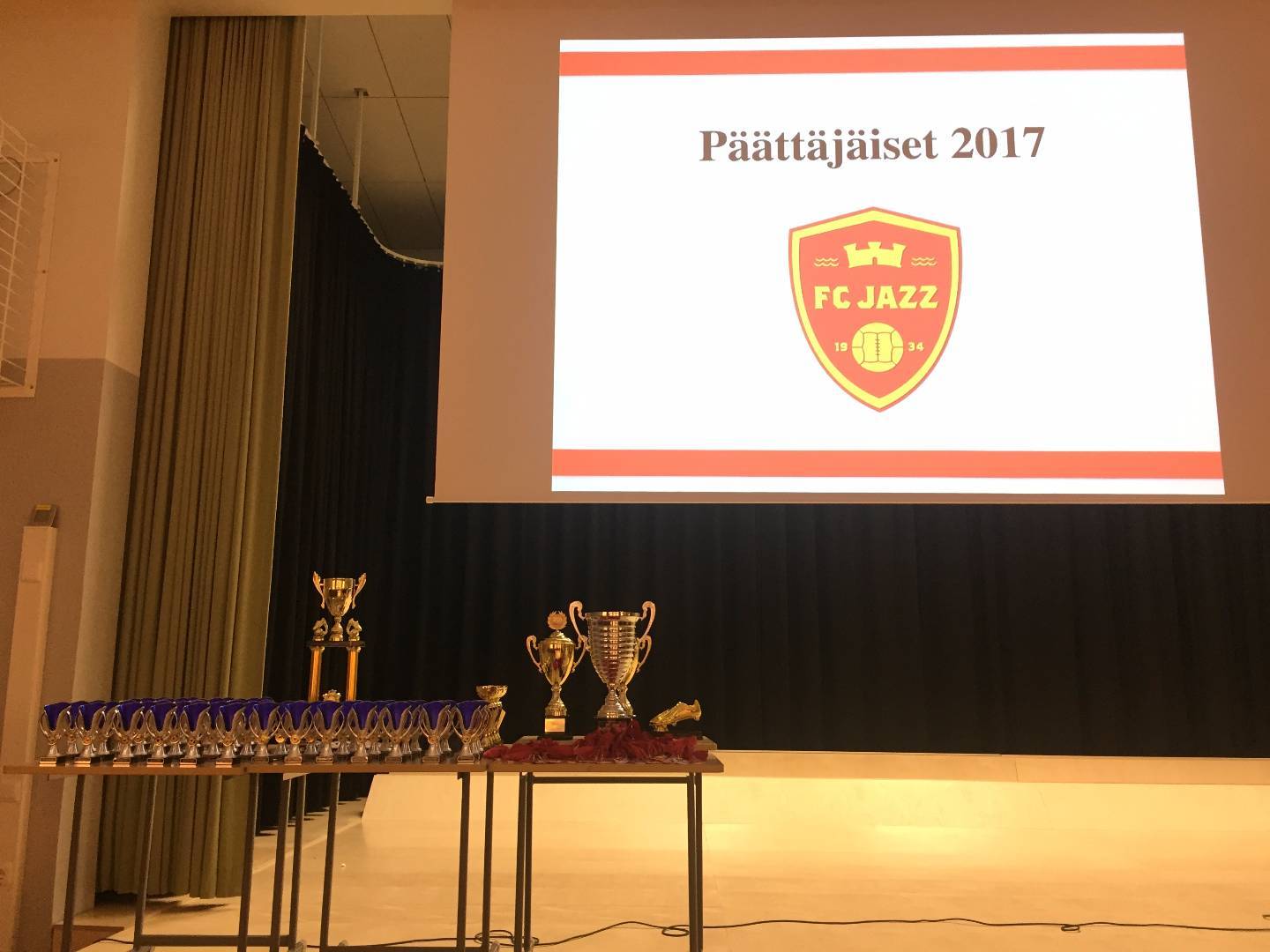 FC Jazzin päättäjäiset 31.10.2017