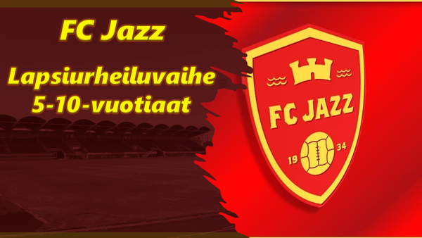 FC Jazzin lapsuusvaiheen ikäluokkien jalkapallokausi 2022 starttaa sarjapelien osalta käyntiin!