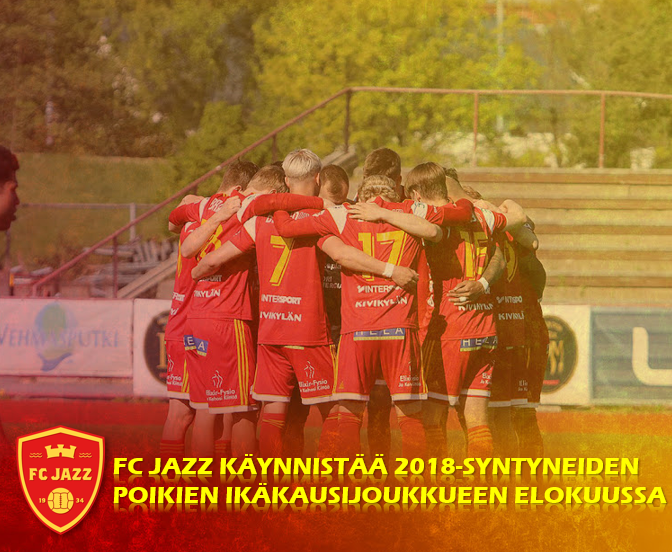 FC Jazz käynnistää 2018-syntyneiden poikien uuden ikäkausijoukkueen