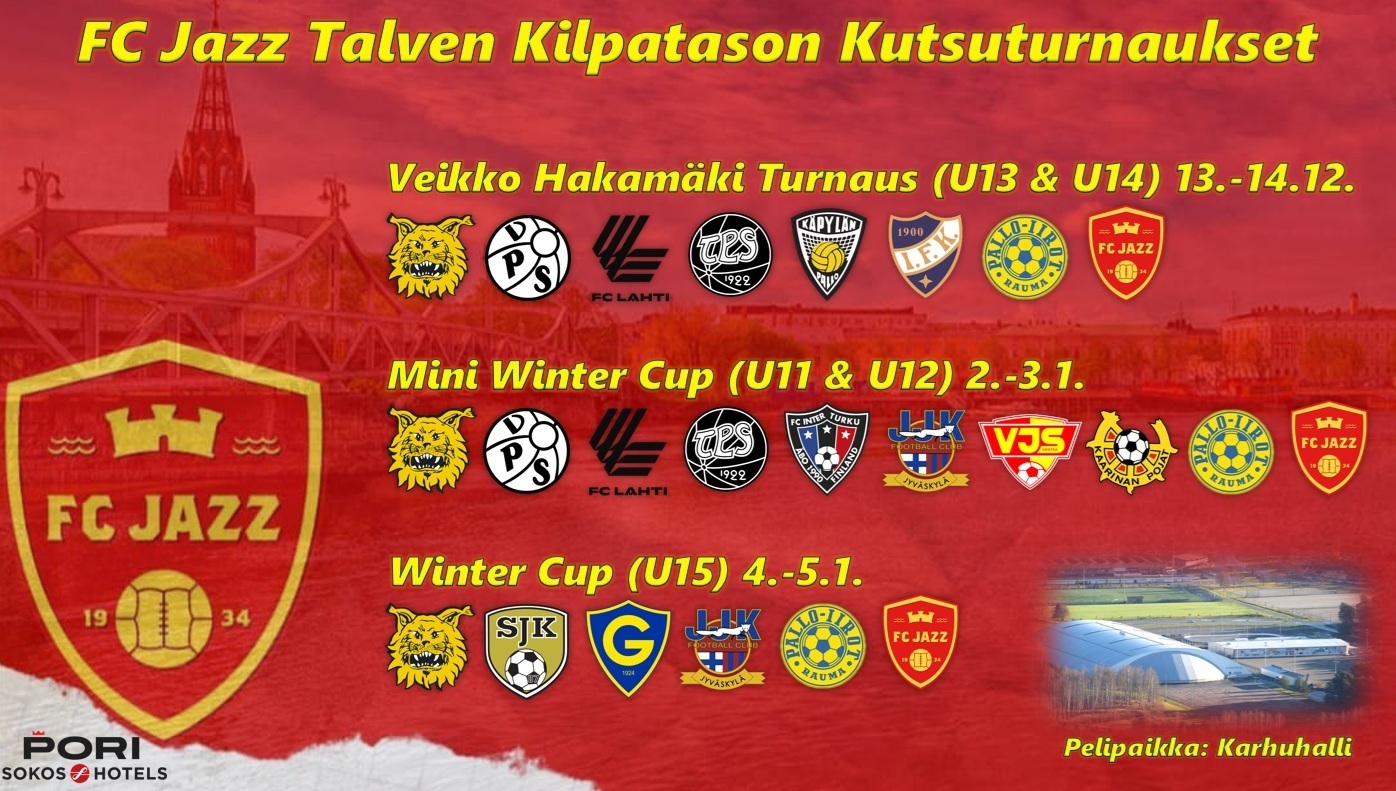 ​FC Jazz - Talvikauden kilpatason kutsuturnaukset
