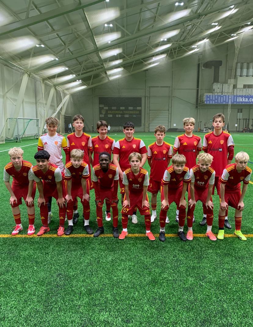 Huuhkajaliigassa jatkoon-sinnikästä treeniä pakkasessa!